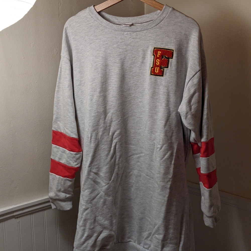 Vintage Ferris State Sweatershirt Dress